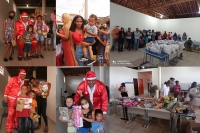 ACODEF realiza ações de fim de ano na comunidade do bairro Fazendinha e agradece aos colaboradores pelas doações