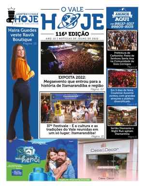 Haira Guedes é a capa do Jornal O Vale Hoje com looks exclusivos da Ravik Boutique